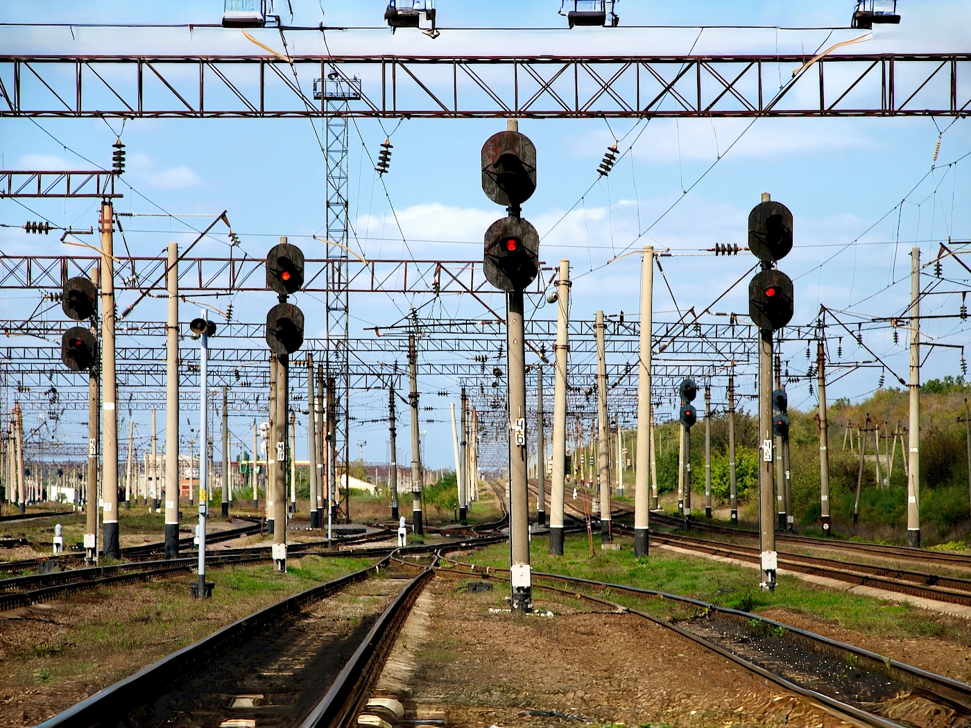 Lámparas de señalización ferroviaria